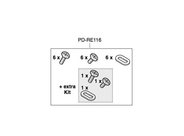 SKRUESET PRO-FIT PD-RE116